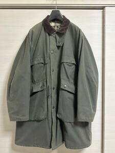 KAPTAIN SUNSHINE Barbour Stand Collar Traveller Coat 2018aw キャプテンサンシャイン　バブアー　コート　オイルドジャケット 