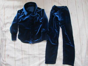 iplehouse　イプルハウス　EID MAN　70㎝ドール　1/3ドール　お洋服　ベロアシャツ　パンツ　上下セット　ブルー