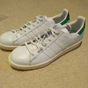 新品　★ ADIDAS CAMPUS CP 80s NIGO アディダス キャンパス ニゴー HUMAN MADE ホワイト レザー WHITE LEATHER 白 緑 US10