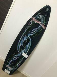 【中古品】Hyperlite・ハイパーライト　　ウェイクボード WAKEBOARD　　牽引ロープ・ハンドル付