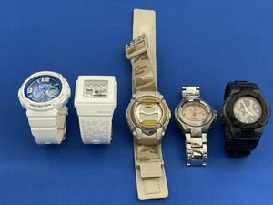 CASIO カシオ Baby-G 5点まとめジャンク品管理番号5-A41