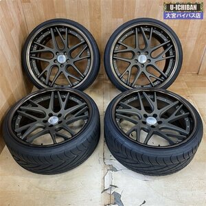 良品 WORK ワーク グノーシス CVX 20インチ 10J +18 5H 112 & ニットー 245/30R20 4本セット AUDI A5※ローダウンカスタムサイズ等 _#●004