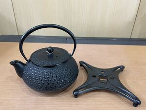 RM5533 岩鋳 本場南部鉄器 急須鉄瓶 未使用品 0922