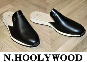 送料無料 特価即決【新品】 N．HOOLYWOOD ★ レザーサンダル 19SS ★ N.ハリウッド Nハリ 税込定価4万6400円