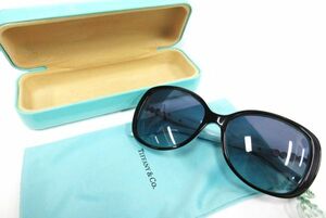 ★TIFFANY＆Co. ティファニー ★TF 4121-B-F 8055/9S 55□16 140 2N ラインストーン サングラス★中古品