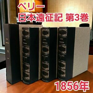 大型希少本【 ペリー艦隊 日本遠征記 第3巻 1856年初版】ワシントン刊 米国議会報告版 星図 多数★1巻 2巻 地図 出品中★ 洋書 古書