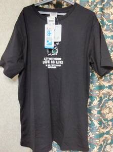 未使用☆おもしろ Tシャツ　定価1０９８円(^_-)-☆ LLで大きめ！ユニセックス！ぶたの蚊取り線香 tシャツ素敵！UVカット！吸水速乾