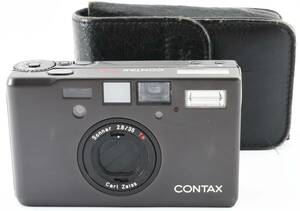 CONTAX T3 ダブルティース ブラック コンパクトフィルムカメラ コンタックス [良品] #2467A