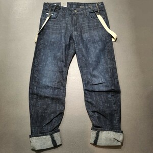 タグ付 G-STAR RAW ARC W32 L32 ジースターロゥ 3D RELAXED TAPERED サスペンダー リラックスド テーパード D13761-B247-89 デニム パンツ