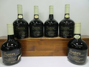 6本セット サントリー リザーブ SUNTORY WHISKY RESERVE 760ml 国産ウイスキー 未開栓 古酒 発送先広島県限定 まとめて 1円スタート/4-24-6