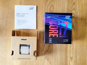 ★CPU Intel CPU Core i7-8700K 3.7GHz 12Mキャッシュ 6コア/12スレッド LGA1151 BX80684I78700K 【BOX】【動作確認済み】