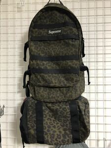 Supreme Leopard Backpack 04ss LEOPARD BACKPACK 16代目 レオパード バックパック