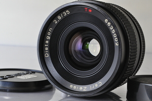 ★★極上品 CONTAX Carl Zeiss Distagon T* 35mm F/2.8 AEJ Lens♪♪#1407