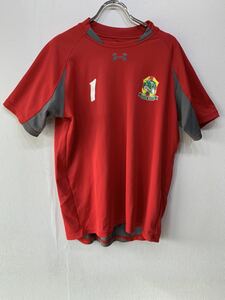 SFHS　RFC　スポーツ　シャツ　UNDER ARMOUR　赤／レッド 　イングランド　ラグビー　LGサイズ　全国送料一律210円　　G205