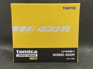 ＜MCT＞【新品】トミカ　 トミーテック 1/64 LV-N305a NISMO 400R（黄　イエロー）