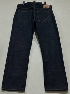 ※桃太郎ジーンズ MOMOTAROJEANS 銅丹 G014-MB 14.7oz セルビッチ デニムパンツ 日本製 濃紺 大きいサイズ 36 　　 BJBD.B