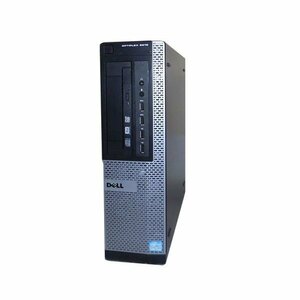 Windows10 Pro-64bit DELL OPTIPLEX 9010 DT Core i7-3770 3.4GHz メモリ 16GB SSD 128GB+500GB DVDマルチ 本体のみ