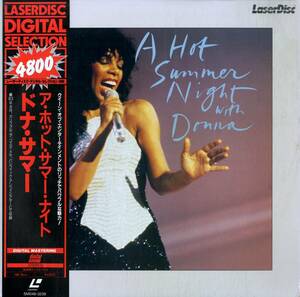 B00171349/LD/ドナ・サマー「A Hot Summer Night with Donna 1983 (SM048-3238・ディスコ・DISCO)」