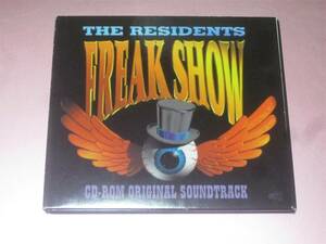 ★THE RESIDENTS(ザ・レジデンツ)【FREAK SHOW(フリークショー)】CD-ROM[輸入盤]・・・Harry The Head/Herman The Human Mole/Lillie