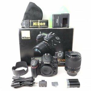 ●美品●ニコン Nikon デジタル一眼レフカメラ D7100 18-105 VR レンズキット / 元箱・付属品付【4b14】