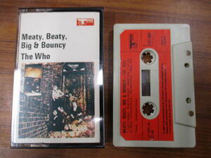 S-2792【カセットテープ】 UK版 / WHO Meaty, Beaty, Big & Bouncy フー ミーティ・ビーティ・ビッグ・アンド・バウンシィ cassette tape