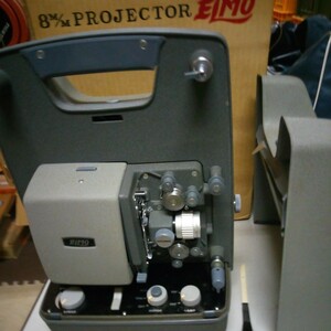 エルモ PROJECTOR FP 8ミリ映写機 プロジェクター 昭和レトロ 現状品 当時物 ヴィンテージ