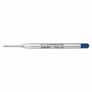 【新品】（まとめ） パーカー クインクフロー ボールペン替芯 0.8mm ブルー F 【×5セット】