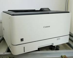 【印刷OK】Canon/キヤノン A3 モノクロ レーザー プリンター Satera LBP441 印刷枚数87384枚 中古トナー付 一週間返品保証【H24032712】