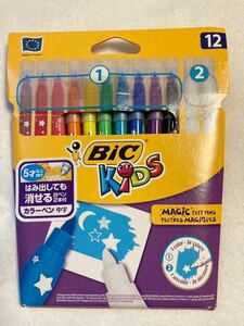 ◆ ビッグ　【BIG　KIDS】　カラーペン１０色＋消しペン２本　◆