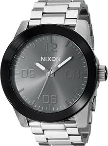 NIXON(ニクソン)『CORPORAL SS』SILVER/GUNMETAL