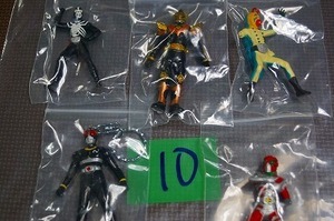 10：仮面ライダー　昔のガチャガチャ　５体セット　　