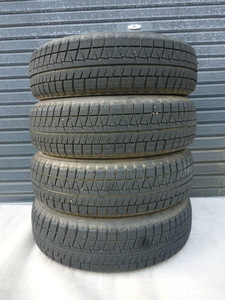 SH735　ブリヂストン　BLIZZAK　REVO GZ　155/65R14　中古４本！！　８分山！！