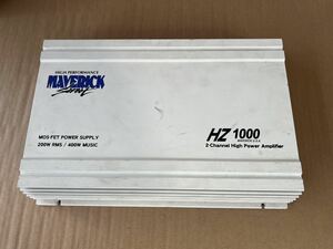 マーベリック　MAVERICK　HZ 1000 アンプ　ウーハー