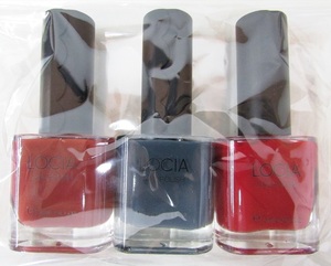 LOCIA Nail POLISH ネイルカラー　3本セット　06　25　29