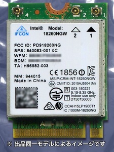 [即決] Intel 18260NGW (ac + BT)