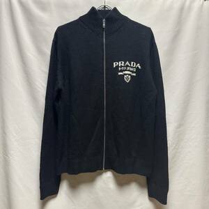 希少◇PRADA プラダ カーディガン 22AW ニット ウール カシミヤ メンズ レディース