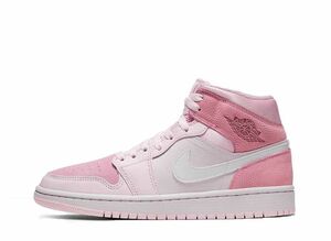 Nike WMNS Air Jordan 1 Mid Digital "Pink/White-Pink Form-Sail" 23cm CW5379-600