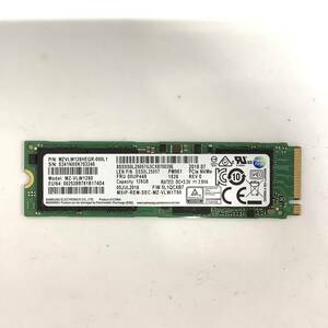 S60516152 SAMSUNG 128GB NVMe SSD 1点【中古動作品】
