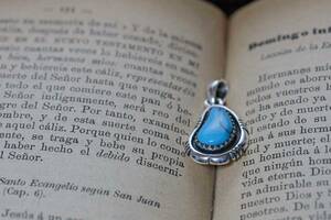 *Pendant top：Silver925 Turquoise charm