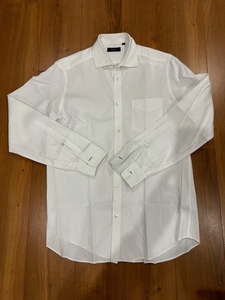 ポールスミス、Yシャツ、白、サイズM、使用品,美品
