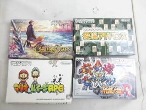 【同梱可】中古品 ゲーム ゲームボーイアドバンス ソフト マリオ＆ルイージ スーパーロボット大戦R 等 グッズセット