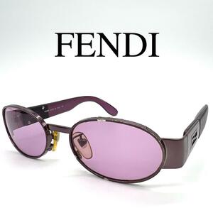 FENDI フェンディ サングラス メガネ SL7233 オーバル ケース付き