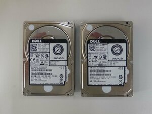 ◆DELL AL14SEB030N 300GB　2個セット◆ 中古品・動作確認済 ◆ D00020