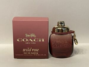 I4D336◆新品同様◆ コーチ coach ワイルドローズ オードパルファム EDP 香水 30ml