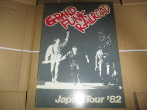 ツアー・パンフレット グランド・ファンク・レイルロード　Grand Funk Railroad　GFR　1982年　JAPAN TOUR