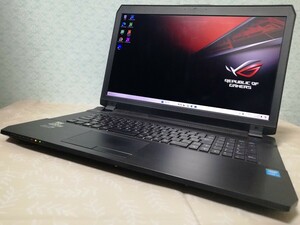 最強ゲーミングノートPC FULLHD 17.3型 G gear N1760J Core i7 4720HQ GTX965M メモリ8G(即決時16G) 256GB-SSD 1TB-HDD office 充電器