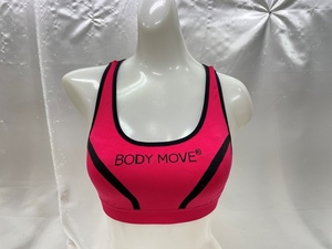 df_0213ｗ【 BODY MOVE 未使用整理品 】スポーツブラジャー、スポブラ、ピンク、Mサイズ、ＥＣＯ、断捨離下着 ☆★☆