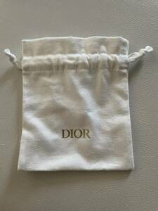 【布袋】 DIORの布袋　サイズ：小 一度使用の新中古