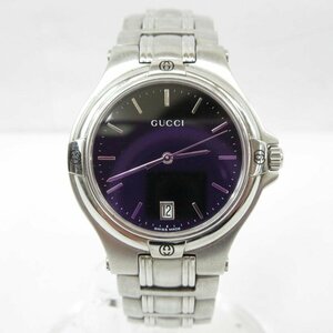 1円【ジャンク】GUCCI グッチ/メンズ時計/クォーツ/9040M/06