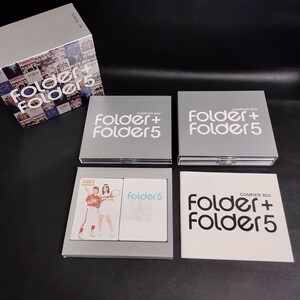【Folder5】Folder + Folder5 COMPLETE BOX 8枚組 DVD3枚組+CD5枚組 トレカ80枚付き 2003年